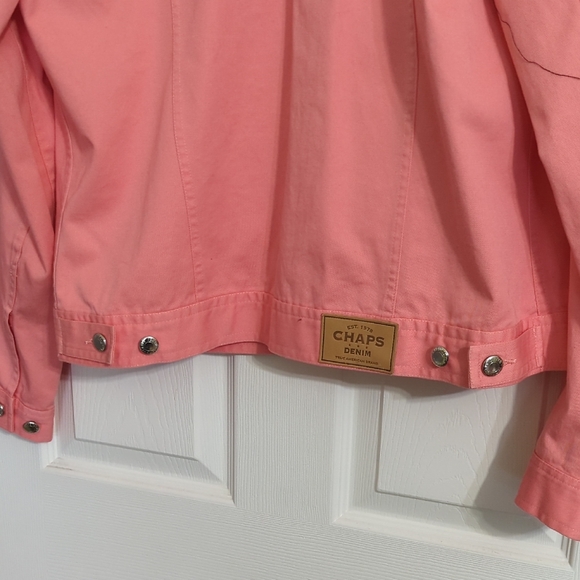 Chaps Women's Coral Jean Jacket - Picture 4 of 5
